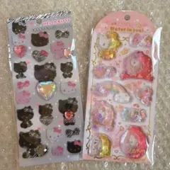 ハローキティ ラインストーンシール＊ウォーターシール