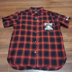 THE BRAVE MAN　ブレイブマン　ベティブープ　オンブレチェックシャツ