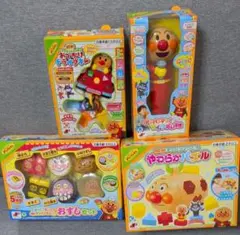 【新品未使用】アンパンマン おもちゃ 4点セット