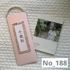 188千歳飴袋　ちとせあめ　ハンドメイド　淡色　七五三のサムネイル