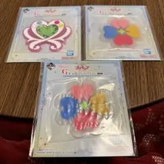 プリキュア5GoGo 一番くじ　G賞ラバーコースター　3つセット