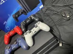 PlayStation 4 本体 + 4つのコントローラー