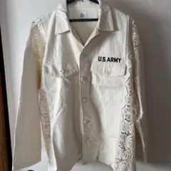 U.S. ARMY アイボリー ミリタリージャケット