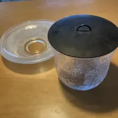ガラス製 水指 蓋付き 茶道具のサムネイル