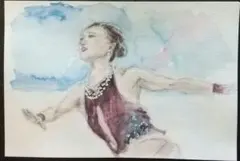 ピ*ン様 水彩画 原画 手描き