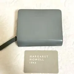 MARGARET HOWELL ideaマーガレットハウル二つ折り財布 ブルーのサムネイル