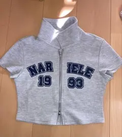 SHEIN NAR 19 93 ハイネックTシャツ Sサイズ