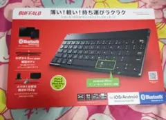 BUFFALO Bluetoothキーボード BSKBB500BK