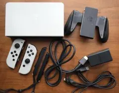 【本体無し】ニンテンドースイッチ有機ELモデル ホワイト 付属品一式【本体無し】