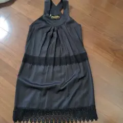 再お値下げヒロミシスル　ジャンパースカート　ワンピース　レース　パーティー結婚式