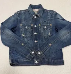 【美品】トゥルーレリジョン デニムジャケット JIMMY サイズL
