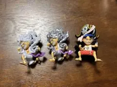 ワンピの実　ワンピース フィギュア ルフィ ニカ　3体セット　台座なし