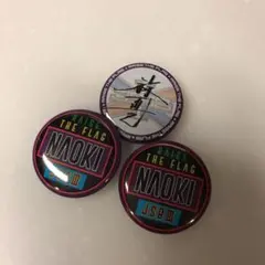 小林直己 缶バッジ