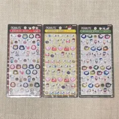 ボンボンドロップシール ミニ ３枚セット