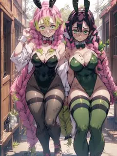 鬼滅の刃 甘露寺みつり A4 光沢ポスター 5830KA2