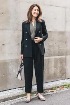 美品　オリヒカ × CLASSY コラボ　ダブル セットアップ　ウォッシャブルM