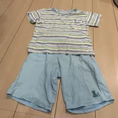 子供用パジャマ　半袖短パン　長袖長ズボン　セット　110サイズ