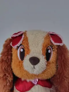 新品 ディズニー レディ ぬいぐるみキーホルダー・キーチェーン 70周年