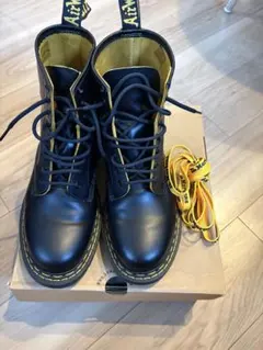 ジ*ン様 Dr. Martens ダブルステッチ 8 ホール ブーツ&レザークリ
