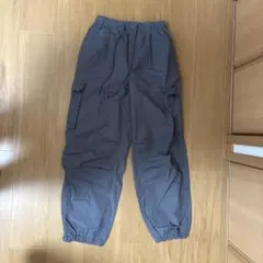 【GU】パラシュートカーゴパンツ GLAY