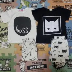 男の子70cmセットアップ2組セット