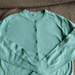 UNIQLO　ユニクロ　ミントグリーン　カーディガン　S