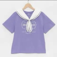 メゾピアノジュニア　3WAYセーラーTシャツ　160