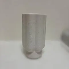 フラワーベース 花瓶 陶器製 ストーン調