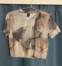 クロップドTシャツ 半袖