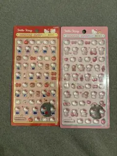 ボンボンドロップシールミニ サンリオ キティ2枚セット