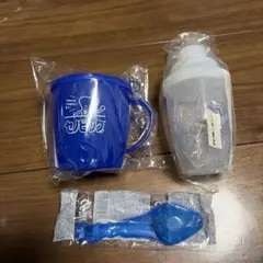 セノビック　シェイカー　蓋付きマグカップ　スプーン　3個セット
