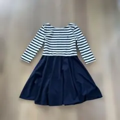 【未着用】POLO RALPH LAUREN ストライプワンピース M