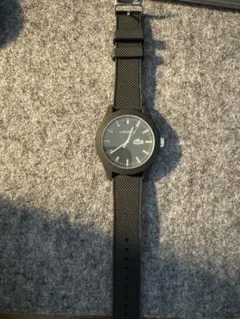 ラコステ時計　黒