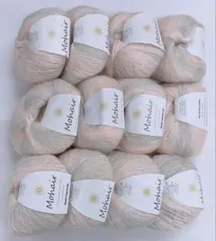 カシミヤ100%　毛糸　 ベージュ　まとめ売り CA100-20 #82 カシミヤ100%手編み糸 ベージュ 50g | 高級毛糸の工場