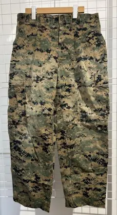 米軍 迷彩 カーゴパンツ M-R ブルー デジカモ ミリタリー フィールド