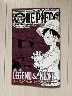 週刊ジャンプ　付録　ワンピース　ミニマガジン