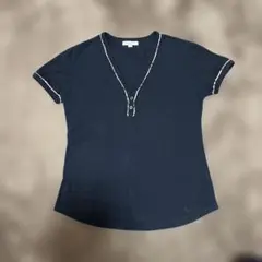 BURBERRY LONDON Vネック カットソー　L