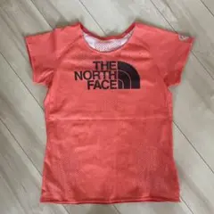 THE NORTH FACE 半袖Tシャツ オレンジ　レディース