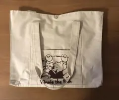 ディズニー　クマのプーさん　ショッピングバッグ　ユーズド