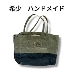No.564 デニムリメイクバッグ 肩掛けトートバッグ キャット