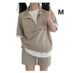 レディース ジャージ セットアップ ２点セット 半袖 薄手 通気性 上下セット