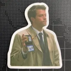 1093. superナチュラル FBI 防水ステッカー