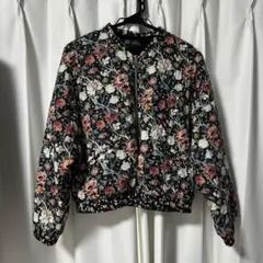 ZARA 花柄ボンバージャケット