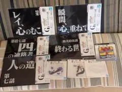 一番くじ エヴァンゲリオン30th クリアファイル5種 アクリルスタンド3種