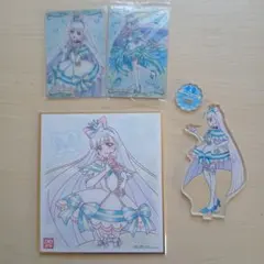 プリキュア キュアニャミー 色紙 アクリルスタンド ウエハース
