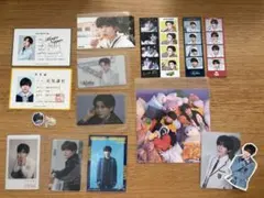 なにわ男子長尾謙杜　フォトカード、トレカなどグッズセット