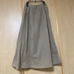 earth music&ecology ロングスカート　カーキ