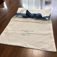 GELATO PIQUE ショップ袋 ブルーリボン