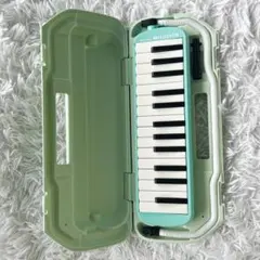 【美品】SUZUKI メロディオン ピアニカ ケース付き ミントグリーンのサムネイル