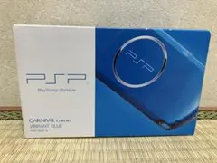 【動作確認済み】SONY PSP-3000 本体 青 箱、メモリーカード付き